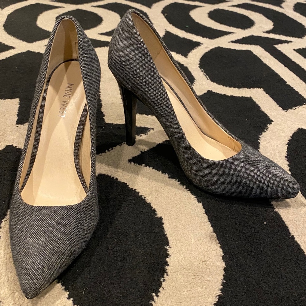 Grey heels
